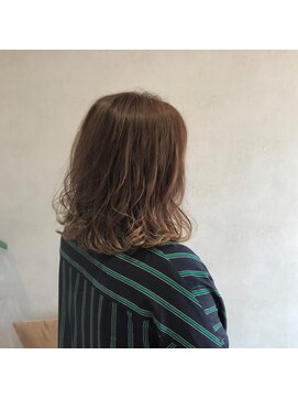 ライフ ウィズ ヘア(LIFE with HAIR) カーキグラデーション