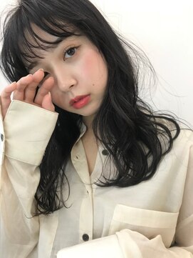 エマエコル(Emma ecole) Emma ecole 小顔バング◎愛され女子のニュアンスカール by.高橋