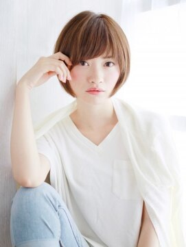 ヘアメイク ナル(hair make nalu) ハイトーンの美シルエットショート