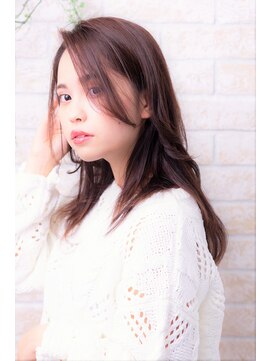 ソア 武蔵小杉(SOAR) 毛先パーマネオウルフ小顔外ハネボブアッシュブラウン