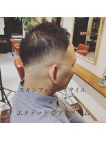 ヘア デザイン レオン(hair design Leon)&nbsp;【LEON】　スキンフェードスタイル
