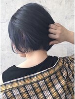 ラテ(latte)&nbsp;インナーカラー×ディープブルー