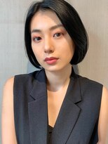 ロンプ(romp)&nbsp;大人女性の重ためボブ【romp恵比寿】【Satoru】