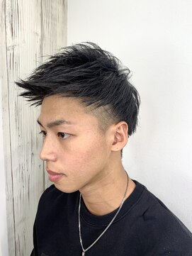 メンズアンダーバーホワイト 南海難波店(Men's _WHITE) ジェットモヒカン