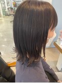 バイオレットグレージュ/外ハネ