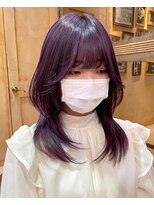 エレン バイ アルティナ(Ellen by artina)&nbsp;ディープラベンダー_くびれヘア