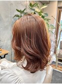 【tot.】ブリーチなしオレンジカラー☆
