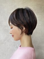 メゾンドイギー(MAISON de IGGY)&nbsp;マッシュショート#前髪#ツヤ髪#イメチェン#丸みショート