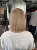 メルティーカラーフェミニンロング似合わせカット[原宿/表参道]