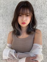 ウエストリー(WESTORY)&nbsp;シースルーバンク#インナーカラー#寒色系