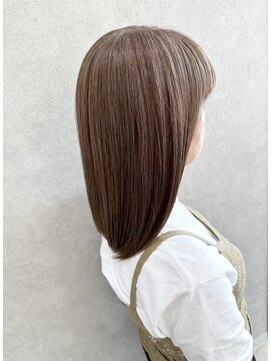 ラブズラフズ 下上津役店 (Loves Laughs) 髪質改善ジェルカラー×ハイグレイカラー♪