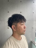 メンズサロン ウエストサイドカットクラブ(Men's West Side Cut Club) ３ミリ刈り上げ×ツイストピンパーマ