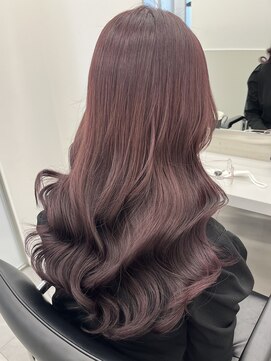 ゴウトゥデイシェアサロン 町田店(GO TODAY SHAiRE SALON) カシスピンク【町田/韓国ヘア/レイヤーカット】