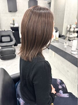 エンディアリング 東銀座(Endearing) 銀座/東銀座/切りっぱなしボブ/エアリーロング/ブラウン