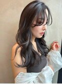 【ROSE】透明感カラー_暗髪_アッシュブラック