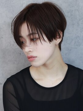 ルー ハナレ(Luu HANARE) チョコブラウンハンサムショート神戸/東灘/住吉/岡本/摂津本山