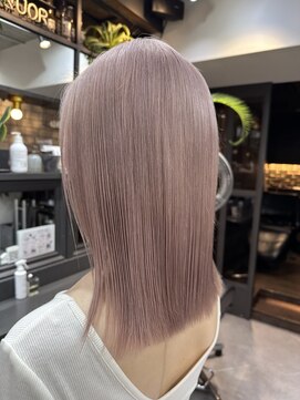 ヴァイス 渋谷店(VAICE) ミルクティーベージュ/ピンクベージュ［渋谷/ケアブリーチ］