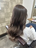 フース(Hus)&nbsp;透け感たっぷりベージュブラウン