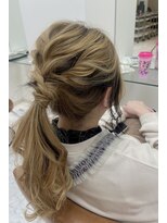 ヘアポジション 東通(HAIR Position)&nbsp;ふわふわポニー