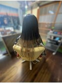 編み込みエクステンション