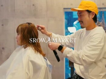 スローマーケット SROW MARKET ヘアーサロン hair salonの写真/【センス×技術】で流行を取り入れつつも“あなただけに似合う”ヘアスタイルをご提案いたします☆