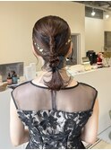 ボブアレンジ/タイトアレンジ/お呼ばれ/結婚式/ヘアセット