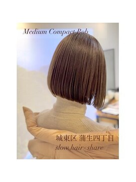 コエ(Coe) ミディアムボブ