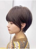 前髪カタログ/イメチェンスタイル／ウェーブパーマ/こなれミディ