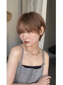 ショート/ボブ/縮毛矯正/前髪カット/ハイライト/前髪カット