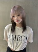 姫カットデザインカラーウルフ
