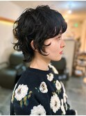 【hair by ryu】 クラシカルヘア　ウルフパーマ