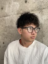 レンゲン(LENGEN)&nbsp;メンズパーマフェードバーバーツイスト理容室カット