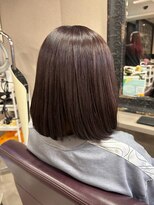 リファイン 羽村店 ボブ/大人可愛い/縮毛矯正/大人可愛い/小顔/トリートメント