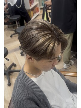 シエル 立川店(CIEL) CIEL立川×木村優作 メンズバレイヤージュ/センターパート