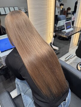 ラピス 大阪アメ村店(Lapis) 明るさ抑えめ中明度ミルクティー