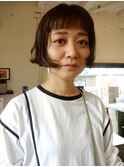 リップラインのミニボブ