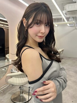 ロンドイディールバンダイ 新潟万代(Lond ideal) ローレイヤー×チョコグレージュ