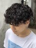 【早野指名】メンズカット+パーマ(ツイストスパイラルor波巻き)