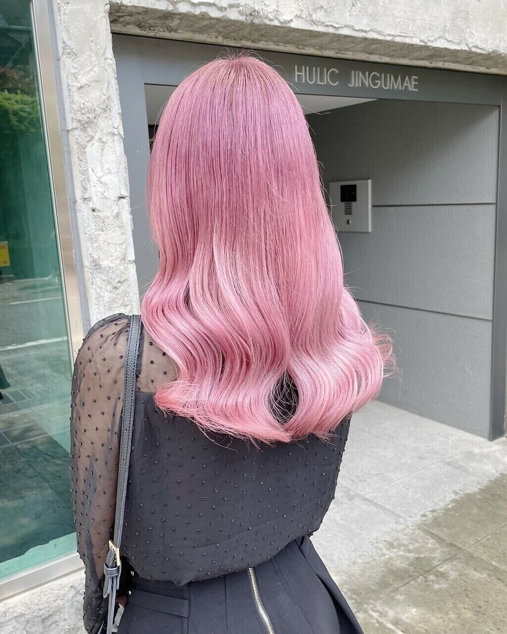 ピンクカラー/アースカラー/くびれヘア/ツートーンカラー：L254819394