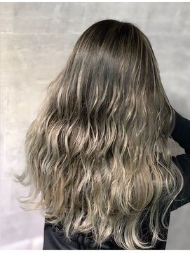 アンククラシックヘアー(ank classic hair) 【宇都宮美容室/透明感/インナーカラー/白髪ぼかし】