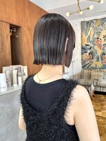 アペロ 柏(Apero) 切りっぱなしボブ/トリートメントストレート/柏美容室