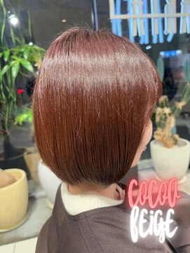 アース 武蔵境店(HAIR & MAKE EARTH) イルミナカラーでつくる艶ココアベージュ【武蔵境】