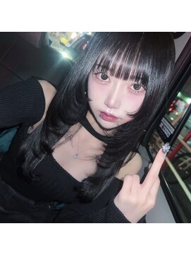 アールイーバイインク 渋谷(Re. by INK.) ウルフレイヤーカット/ならくちゃん[渋谷/原宿]