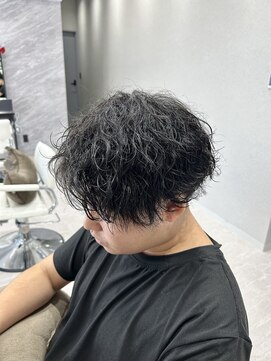 ルクス(Luxs) マッシュ×波巻きパーマ