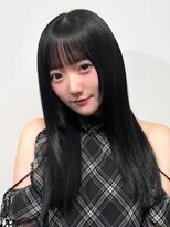 ルネラトーキョー(RUNERA TOKYO)&nbsp;グレージュアッシュカラー髪質改善セミロングレイヤー