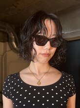 【人気パーマ】ニュアンスパーマボブ