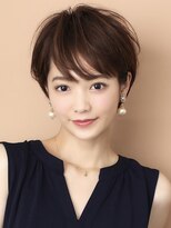 ロビー 青山(ROBBY) ショートヘア/分け目無し前髪あり/大人ショート/30代/40代/50代