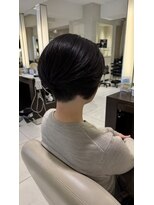 ヘア&エステ ヒロイン 西武池袋店&nbsp;池袋大人上品清潔感ショートコンパクトミニマムボブスタイルヘア