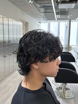 ビカムメンズヘアー 栄店(become men's hair)&nbsp;大人ウルフサーフカール