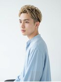 刈り上げツイストパーマ10代20代30代ブロンド